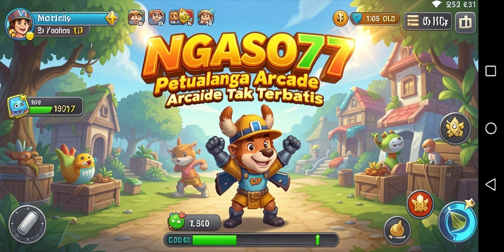 Tangkapan layar gameplay NGASO77 menampilkan aksi seru dan grafis menawan.