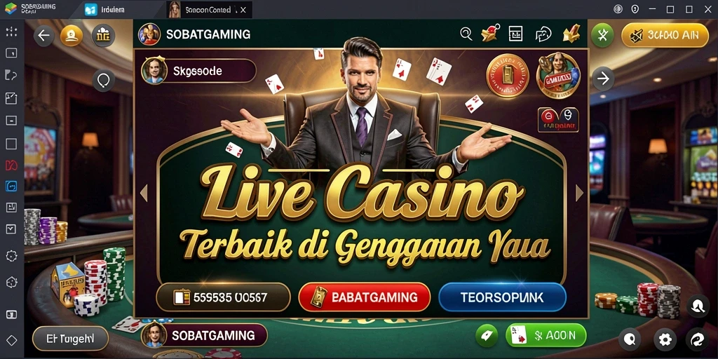 Tampilan gameplay yang interaktif dan menarik di SOBATGAMING.